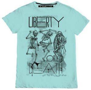 LIBERTY Τ- SHIRT YOUR EYES LIE ΜΕΝΤΑ (L) LIBERTY Τ- SHIRT YOUR EYES LIE ΜΕΝΤΑ (L)
