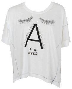 Τ- SHIRT YOUR EYES LIE LOVE EYES ΛΕΥΚΟ (S) Τ- SHIRT YOUR EYES LIE LOVE EYES ΛΕΥΚΟ (S)