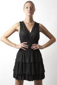 ΦΟΡΕΜΑ DKNY DRAPEY ΜΑΥΡΟ (XL) ΦΟΡΕΜΑ DKNY DRAPEY ΜΑΥΡΟ (XL)