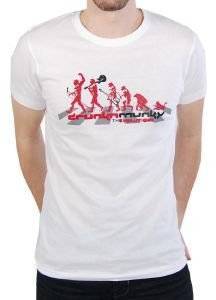 T-SHIRT THEVOLUTIONS DRUNKNMUNKY  (L)