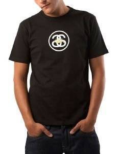 T-SHIRT CROWN TEE STUSSY ����� (S)