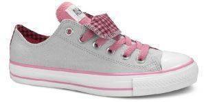 ΠΑΠΟΥΤΣΙΑ CONVERSE CHUCK TAYLOR ΓΚΡΙ-ΡΟΖ ΜΕ ΔΙΠΛΗ ΓΛΩΣΣΑ (37) ΠΑΠΟΥΤΣΙΑ CONVERSE CHUCK TAYLOR ΓΚΡΙ-ΡΟΖ ΜΕ ΔΙΠΛΗ ΓΛΩΣΣΑ (37)