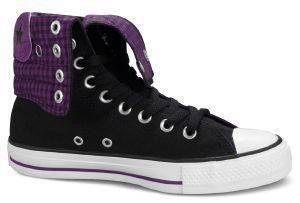 ΜΠΟΤΑΚΙΑ CONVERSE ALL STAR CT ΚΝΕΕ ΜΑΥΡΑ ΜΕ ΜΩΒ ΚΑΡΟ (39) ΜΠΟΤΑΚΙΑ CONVERSE ALL STAR CT ΚΝΕΕ ΜΑΥΡΑ ΜΕ ΜΩΒ ΚΑΡΟ (39)