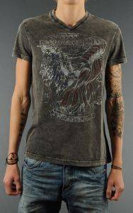 TSHIRT V NECK PHANTOM WRANGLER VINTAGE ����� (XL)