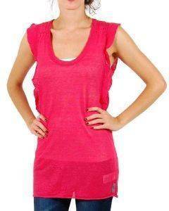 ΦΟΡΕΜΑ DKNY LINEN FLUTTER ΚΟΡΑΛΙ