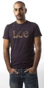 TSHIRT LOGO LEE ΜΩΒ (L) TSHIRT LOGO LEE ΜΩΒ (L)