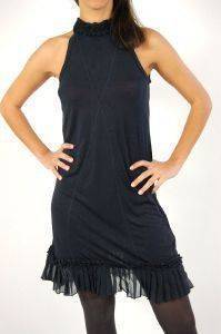 ΓΥΝΑΙΚΕΙΟ ΑΜΑΝΙΚΟ ΦΟΡΕΜΑ RAYON RUFFLER DKNY ΜΑΥΡΟ (S) ΓΥΝΑΙΚΕΙΟ ΑΜΑΝΙΚΟ ΦΟΡΕΜΑ RAYON RUFFLER DKNY ΜΑΥΡΟ (S)