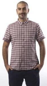 ΠΟΥΚΑΜΙΣΟ DKNY SHADOW PLAID ΚΑΡΟ ΜΠΕΖ ΜΩΒ (L) ΠΟΥΚΑΜΙΣΟ DKNY SHADOW PLAID ΚΑΡΟ ΜΠΕΖ ΜΩΒ (L)