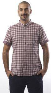 ΠΟΥΚΑΜΙΣΟ DKNY SHADOW PLAID ΚΑΡΟ ΜΠΕΖ ΜΩΒ (XXL) ΠΟΥΚΑΜΙΣΟ DKNY SHADOW PLAID ΚΑΡΟ ΜΠΕΖ ΜΩΒ (XXL)