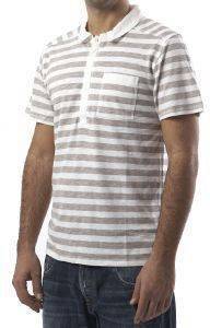 TSHIRT PRINTED STRIPE POLO DKNY �����/���� (L)