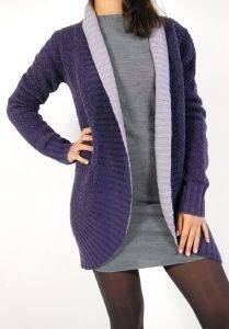 ΖΑΚΕΤΑ LAMBSWOOL DKNY ΜΩΒ (S) ΖΑΚΕΤΑ LAMBSWOOL DKNY ΜΩΒ (S)