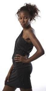 ������ ASSYMETRICAL DKNY ����� �� ������� ���� ��� (M)