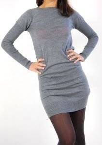 ΦΟΡΕΜΑ ΜΑΚΡΥΜΑΝΙΚΟ MERINO WOOL RIB SLUB DKNY ΓΚΡΙ (XS) ΦΟΡΕΜΑ ΜΑΚΡΥΜΑΝΙΚΟ MERINO WOOL RIB SLUB DKNY ΓΚΡΙ (XS)