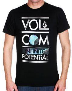 T-SHIRT VOLCOM INFINITE POTENTIAL ΜΑΥΡΟ (M) T-SHIRT VOLCOM INFINITE POTENTIAL ΜΑΥΡΟ (M)