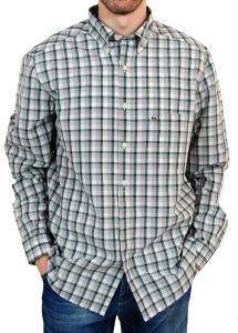 Poykamiso Lacoste Gkri Prasino Karo Makry Maniki L Andras