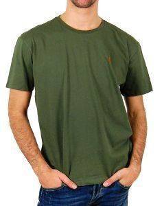 T-SHIRT RALPH LAUREN LOGO ΛΑΔΙ (M) T-SHIRT RALPH LAUREN LOGO ΛΑΔΙ (M)
