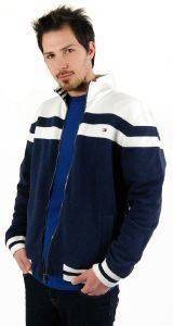ΖΑΚΕΤΑ TOMMY HILFIGER ΜΠΛΕ ΜΕ ΛΕΥΚΟ ΣΧΕΔΙΟ (L) ΖΑΚΕΤΑ TOMMY HILFIGER ΜΠΛΕ ΜΕ ΛΕΥΚΟ ΣΧΕΔΙΟ (L)