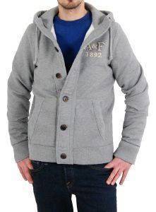 ΤΖΑΚΕΤ ABERCROMBIE & FITCH ΓΚΡΙ ΑΝΟΙΧΤΟ (L) ΤΖΑΚΕΤ ABERCROMBIE & FITCH ΓΚΡΙ ΑΝΟΙΧΤΟ (L)