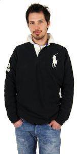 POLO ΜΑΚΡΥΜΑΝΙΚΟ RALPH LAUREN ΜΑΥΡΟ (L) POLO ΜΑΚΡΥΜΑΝΙΚΟ RALPH LAUREN ΜΑΥΡΟ (L)