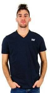 T-SHIRT ABERCROMBIE AND FITCH ΜΠΛΕ ΣΚΟΥΡΟ ME V (XXL) T-SHIRT ABERCROMBIE AND FITCH ΜΠΛΕ ΣΚΟΥΡΟ ME V (XXL)