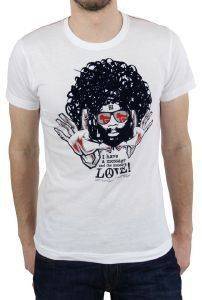 T-SHIRT DRUNKNMUNKY GIVE ME 5 ����� (L)