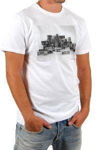 T-SHIRT ANALOG GHETTO BLASTERS ����� (S)