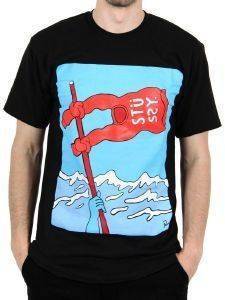T-SHIRT PARRA S.O.S. STUSSY ΜΑΥΡΟ (XL) T-SHIRT PARRA S.O.S. STUSSY ΜΑΥΡΟ (XL)