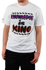 T-SHIRT STUSSY SIGN KNOWLEDGE  (L)