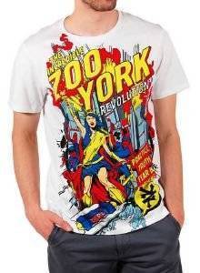 T-SHIRT ZOO YORK LADY LIBERTY ΛΕΥΚΟ T-SHIRT ZOO YORK LADY LIBERTY ΛΕΥΚΟ