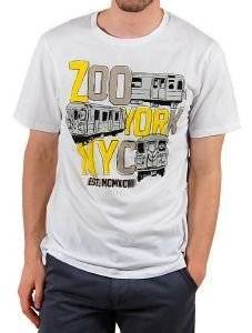 T-SHIRT ZOO YORK SKETCH TRAIN ΛΕΥΚΟ (L) T-SHIRT ZOO YORK SKETCH TRAIN ΛΕΥΚΟ (L)