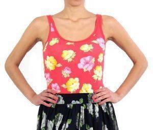FLORAL ΤΟP ABERCROMBIE & FITCH ΚΟΚΚΙΝΟ (L) FLORAL ΤΟP ABERCROMBIE & FITCH ΚΟΚΚΙΝΟ (L)