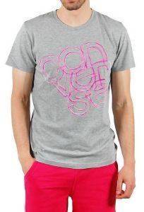 MEN\'S T-SHIRT CONVERSE ΓΚΡΙ (M) MEN\'S T-SHIRT CONVERSE ΓΚΡΙ (M)