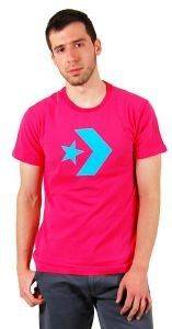 MEN\'S T-SHIRT CONVERSE ΦΟΥΞΙΑ (S) MEN\'S T-SHIRT CONVERSE ΦΟΥΞΙΑ (S)