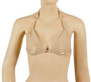 BIKINI TOP CLUB NEUF ΤΡΙΓΩΝΑΚΙ ΛΕΠΤΟ WET LOOK ΧΡΥΣΟ (38B) BIKINI TOP CLUB NEUF ΤΡΙΓΩΝΑΚΙ ΛΕΠΤΟ WET LOOK ΧΡΥΣΟ (38B)
