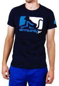 T-SHIRT DRUNKNMUNKY FIFTY-FIFTY ΜΠΛΕ (XL) T-SHIRT DRUNKNMUNKY FIFTY-FIFTY ΜΠΛΕ (XL)