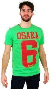 T-SHIRT BASIC OSAKA ENTRY TEE SUPERDRY ΠΡΑΣΙΝΟ (M) T-SHIRT BASIC OSAKA ENTRY TEE SUPERDRY ΠΡΑΣΙΝΟ (M)