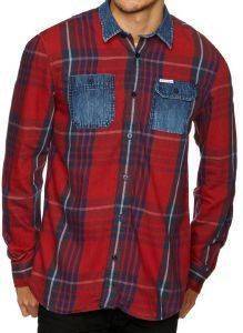 ΠΟΥΚΑΜΙΣΟ PEPE JEANS ΚΑΡΟ ΚΟΚΚΙΝΟ/ΜΠΛΕ (XL) ΠΟΥΚΑΜΙΣΟ PEPE JEANS ΚΑΡΟ ΚΟΚΚΙΝΟ/ΜΠΛΕ (XL)