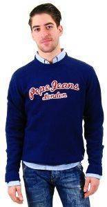 ΠΟΥΛΟΒΕΡ PEPE JEANS ASHE ΜΠΛΕ (M) ΠΟΥΛΟΒΕΡ PEPE JEANS ASHE ΜΠΛΕ (M)
