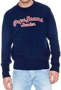 ΠΟΥΛΟΒΕΡ PEPE JEANS ASHE ΜΠΛΕ (L) ΠΟΥΛΟΒΕΡ PEPE JEANS ASHE ΜΠΛΕ (L)