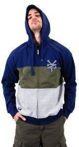 HOODIE ΜΕ ΦΕΡΜΟΥΑΡ ZOO YORK ΤΡΙΧΡΩΜΟ (M) HOODIE ΜΕ ΦΕΡΜΟΥΑΡ ZOO YORK ΤΡΙΧΡΩΜΟ (M)