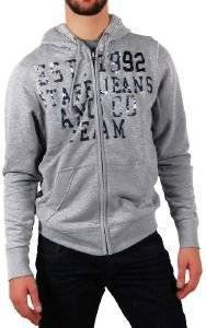 HOODIE ΜΕ ΦΕΡΜΟΥΑΡ STAFF JEANS DENNIS ΓΚΡΙ (M) HOODIE ΜΕ ΦΕΡΜΟΥΑΡ STAFF JEANS DENNIS ΓΚΡΙ (M)