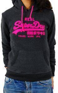  BASIC VINTAGE DAYGLO HOOD SUPERDRY  (L)