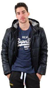 ΜΠΟΥΦΑΝ ΜΕ FLEECE ΕΠΕΝΔΥΣΗ SUPERDRY ΜΑΥΡΟ (M) ΜΠΟΥΦΑΝ ΜΕ FLEECE ΕΠΕΝΔΥΣΗ SUPERDRY ΜΑΥΡΟ (M)