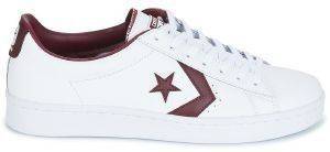 �������� CONVERSE ALL STAR LOW OX 157809C WHITE/DEEP BORDEAUX (EUR:40.5)