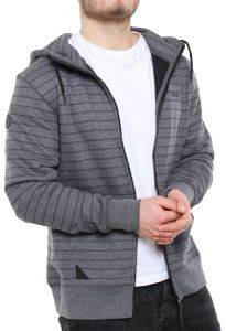 HOODIE ΜΕ ΦΕΡΜΟΥΑΡ ΜΑΖΙΝΕ ΜΕ ΡΙΓΕΣ ΓΚΡΙ (L) HOODIE ΜΕ ΦΕΡΜΟΥΑΡ ΜΑΖΙΝΕ ΜΕ ΡΙΓΕΣ ΓΚΡΙ (L)