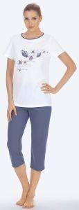 ΣΕΤ ΠΥΤΖΑΜΕΣ TRIUMPH SUMMER ELEGANCE PK 03 ΜΠΛΕ ΣΚΟΥΡΟ (50) ΣΕΤ ΠΥΤΖΑΜΕΣ TRIUMPH SUMMER ELEGANCE PK 03 ΜΠΛΕ ΣΚΟΥΡΟ (50)