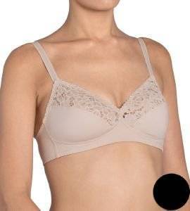 ΣΟΥΤΙΕΝ TRIUMPH COTTON LACE COMFORT N ΜΑΥΡΟ (80D) ΣΟΥΤΙΕΝ TRIUMPH COTTON LACE COMFORT N ΜΑΥΡΟ (80D)