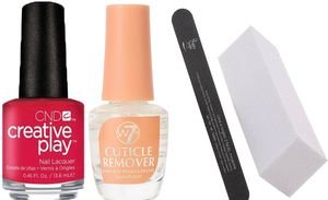 ΣΕΤ ΒΕΡΝΙΚΙ ΝΥΧΙΩΝ CND CREATIVE PLAY 13.6ML ΚΟΚΚΙΝΟ + ΛΙΜΑ + BUFFER + CUTICLE REMOVER ΣΕΤ ΒΕΡΝΙΚΙ ΝΥΧΙΩΝ CND CREATIVE PLAY 13.6ML ΚΟΚΚΙΝΟ + ΛΙΜΑ + BUFFER + CUTICLE REMOVER