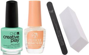    CND CREATIVE PLAY  13.6ML +  + BUFFER + CUTICLE REMOVER