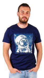T-SHIRT DRUNKNMUNKY MONKEY IN SPACE ΜΠΛΕ (XL) T-SHIRT DRUNKNMUNKY MONKEY IN SPACE ΜΠΛΕ (XL)